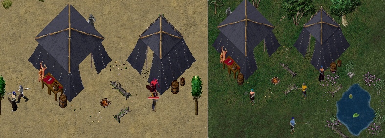 '울티마 온라인' 속 캠프파이어