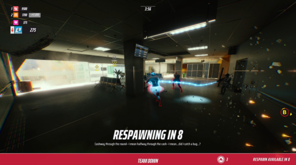 2헤비, 1미디움 캐릭터로 2탱커, 1힐러 조합을 편성한 상대팀.