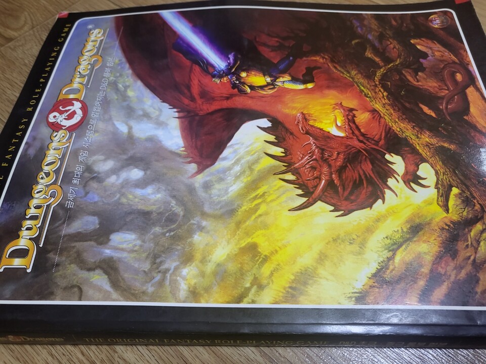 옛날 직접 들고 다녔던 D&D 합본 룰북을 가까스로 발굴했다