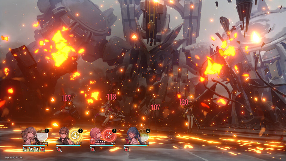 기존 턴제 이미지를 부수는 '붕괴: 스타레일'의 전투 연출