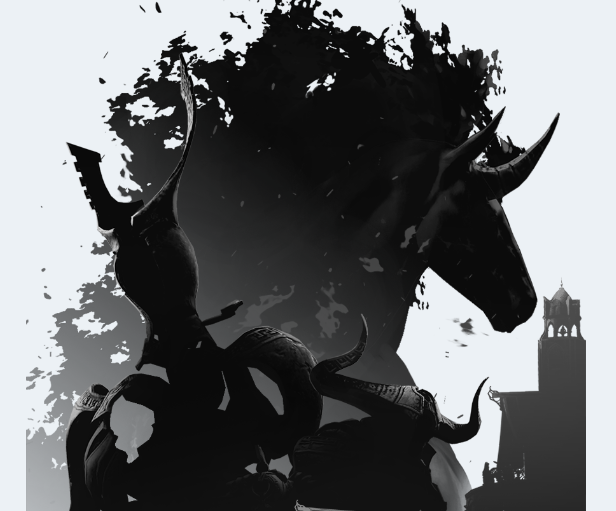 페스타 공지와 함께 올라온 수수께끼의 그림