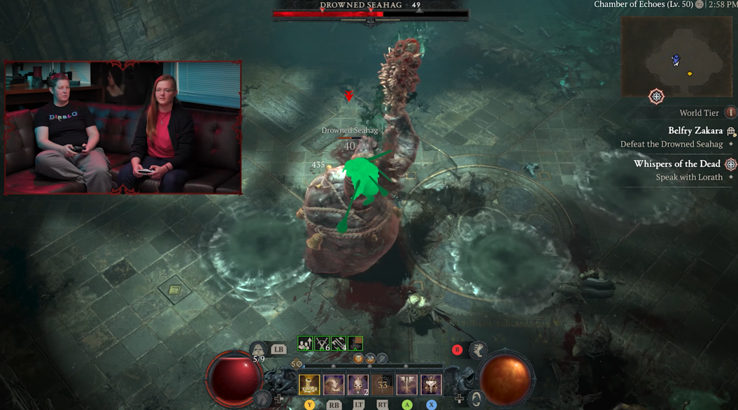 게임 내내 두 캐릭터는 자원을 쓰지 않았다