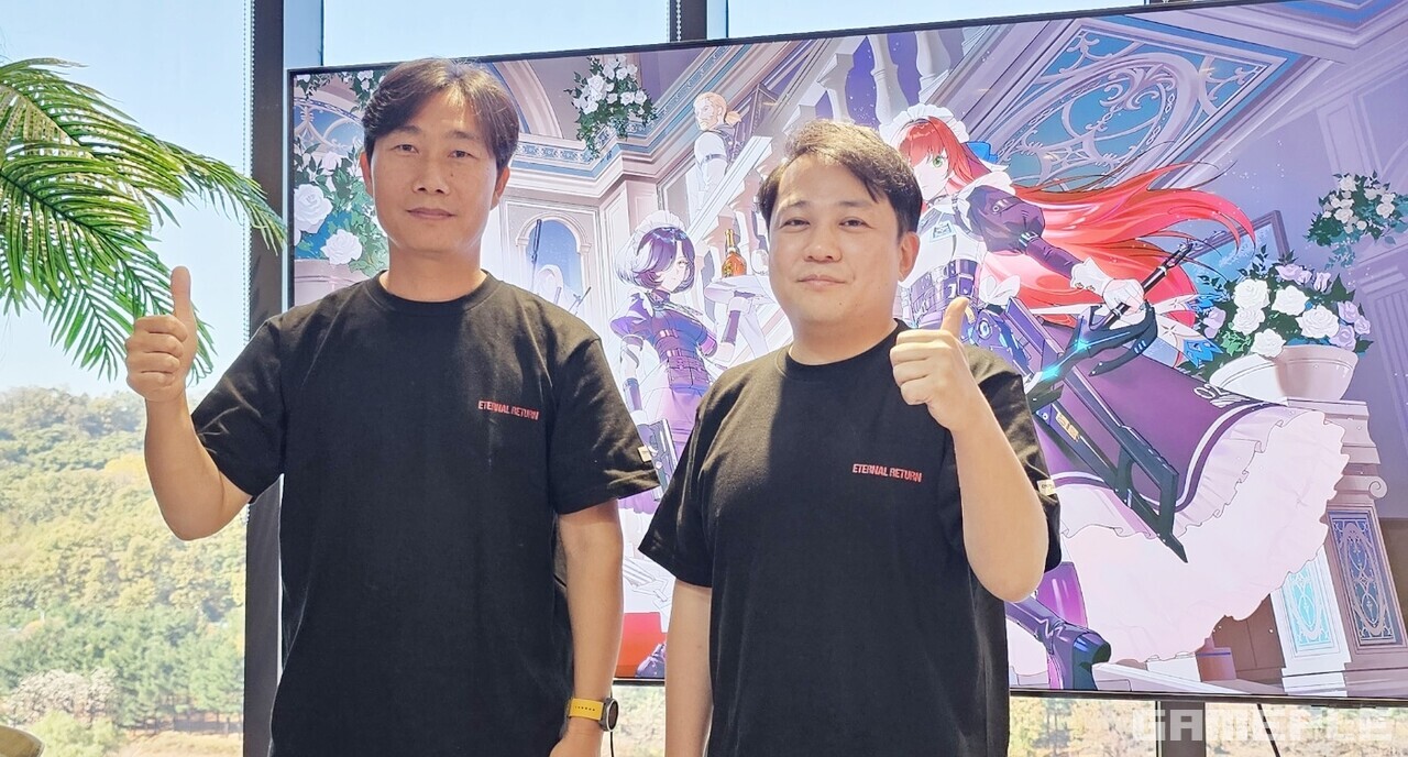 임성민 사업본부장(왼쪽), 김승후 대표(오른쪽)