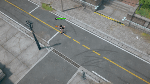 레니의 궁극기 '스프링! 트랩' 