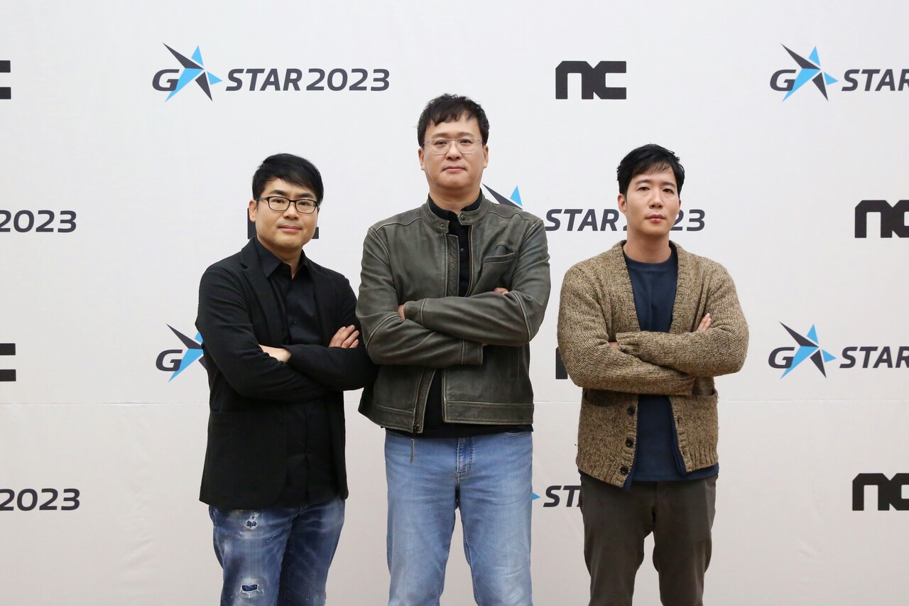 엔씨 강형석 캡틴, 배재현 시더, 고기환 캡틴(왼쪽부터)