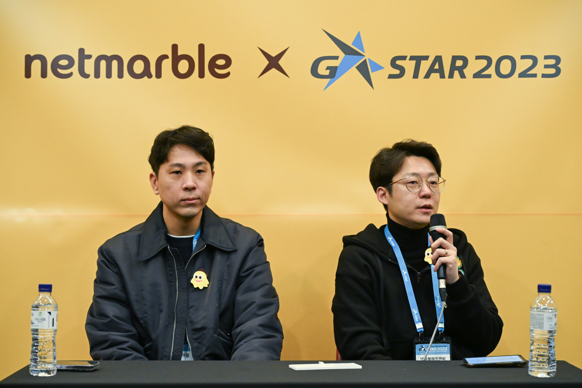 왼쪽 넷마블 박준혁 사업부장_넷마블에프앤씨 박헌준 PD