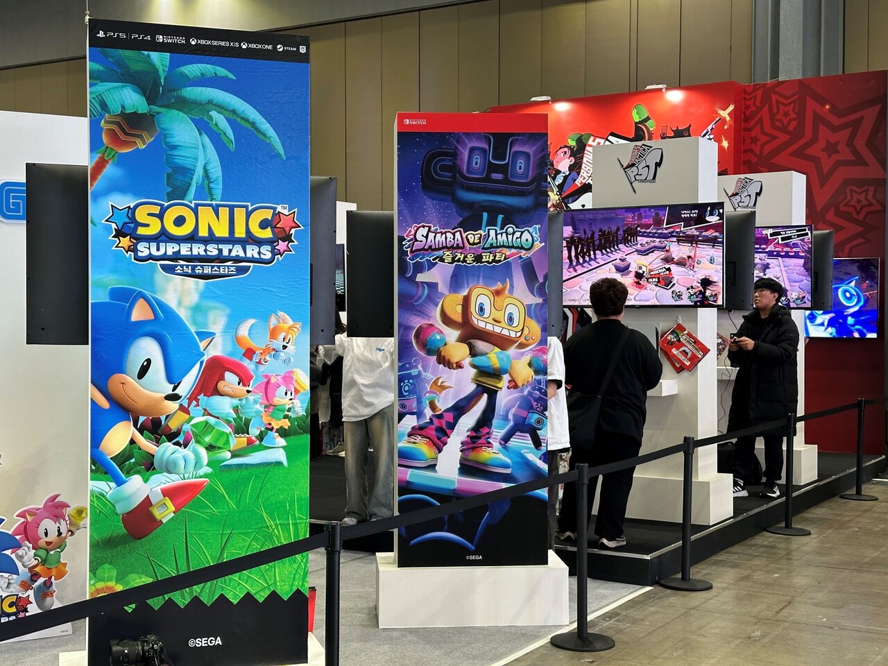 세가의 '페르소나5 택티카'도 인기가 좋았다.