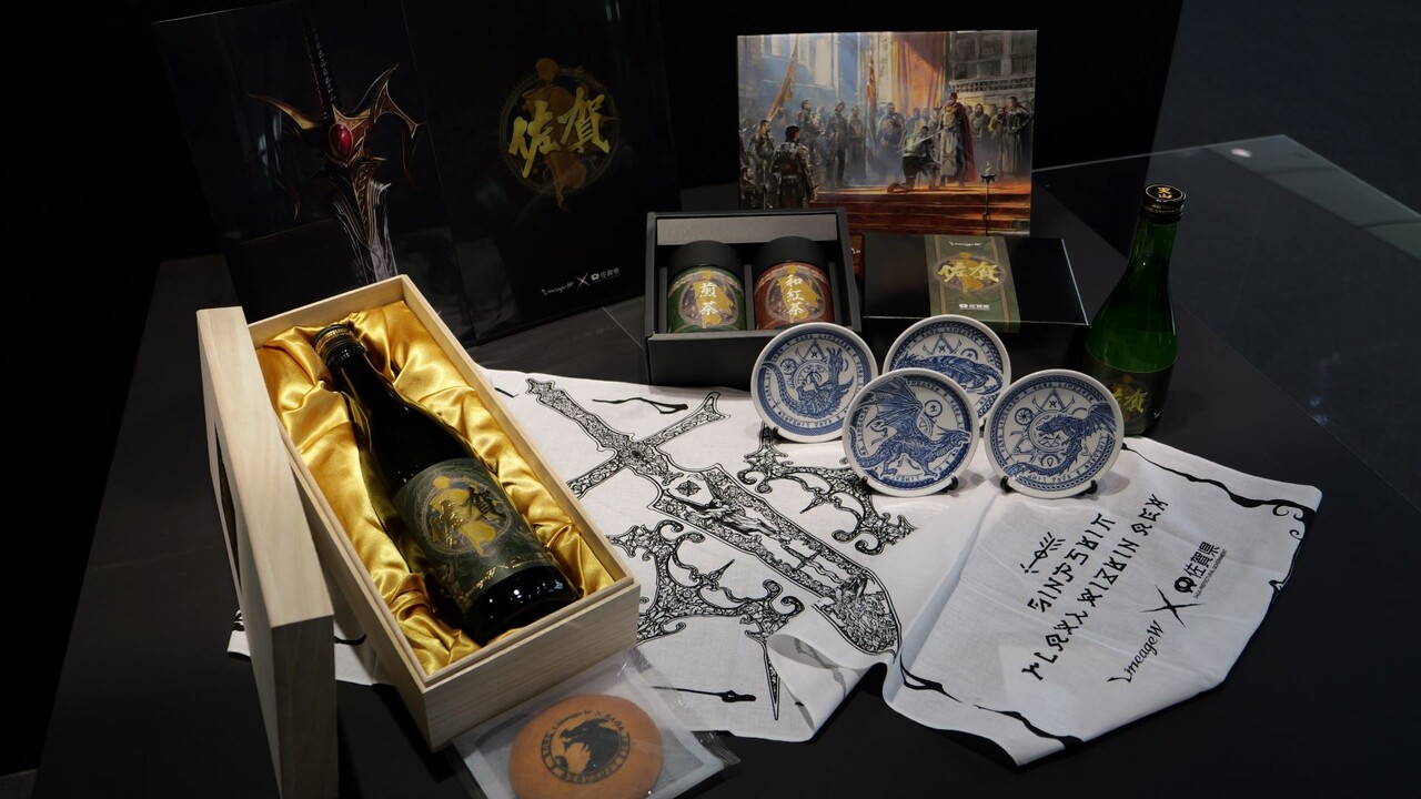 사가현과 '리니지W' 협업 공식 굿즈