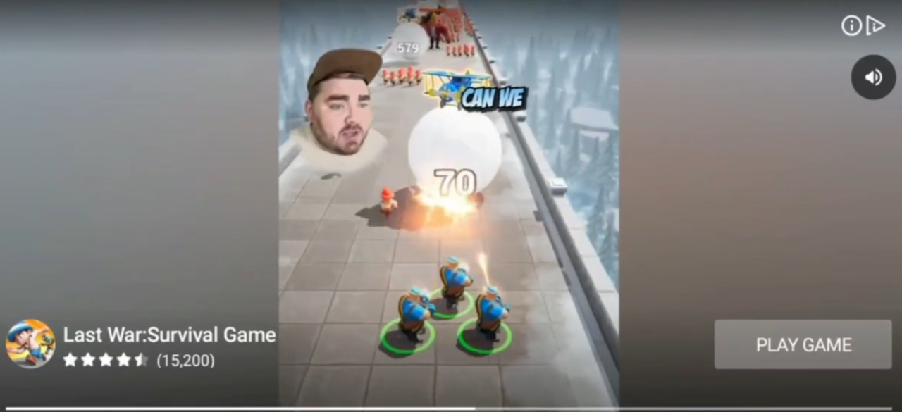 해외 커뮤니티에서도 '라스트워' 광고 속의 남자는 유명 인사다.