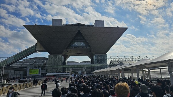 코믹마켓이 열리는 도쿄 빅 사이트 전경