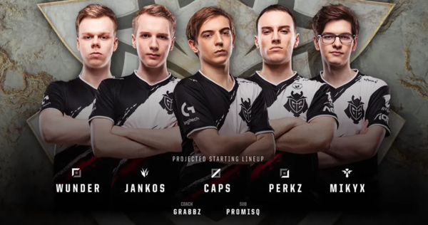 유럽 역대 최강 라인업으로 회자되는 2019년 G2