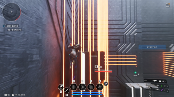 갈고리 액션이 일부 던전 요소에서는 꽤 중요했다.