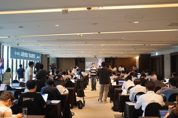 시프트업 기자간담회 현장