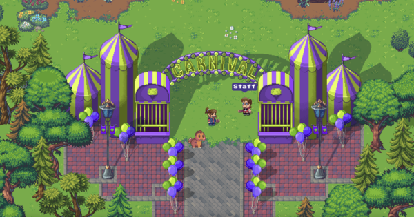 스타듀 밸리에서 영감을 얻은 것으로 알려진 '픽셀즈' (자료: 로닌 공식 홈페이지)