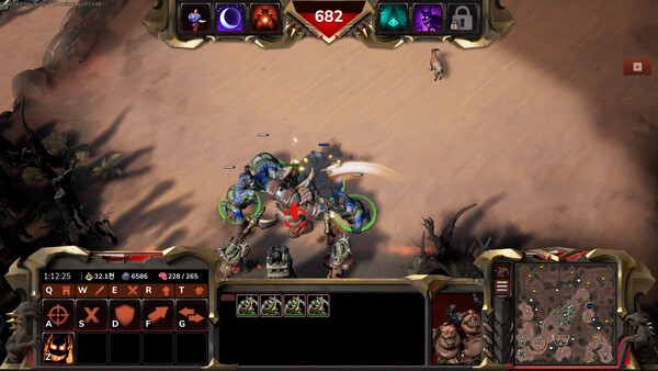 브루트는 인퍼널을 상징하는 기초 유닛이다.