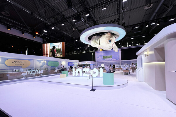 게임스컴 2024 크래프톤 인조이 부스 (자료: 크래프톤)