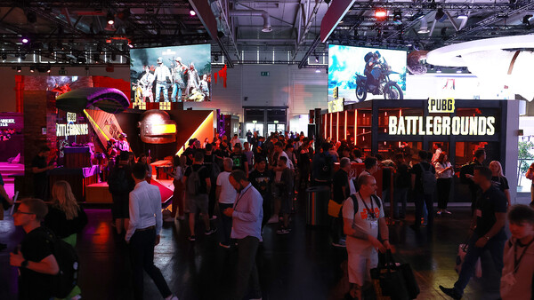 게임스컴 2024 크래프톤 배틀그라운드 부스 (자료: 크래프톤)