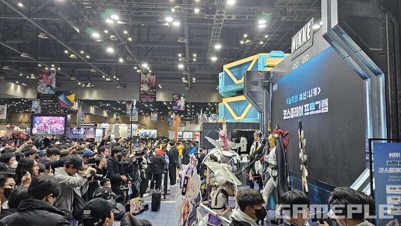 지난해 AGF 2023 당시 풍경