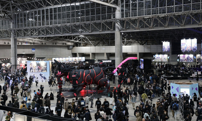 블루 아카이브 4주년 페스 행사 전경