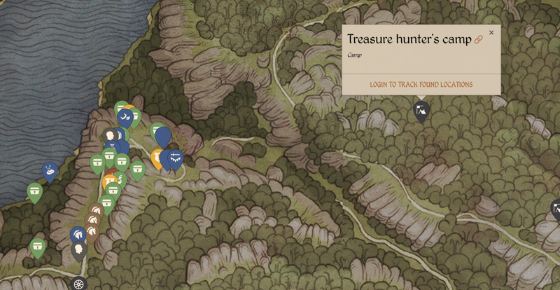 유목민 야영지 동쪽 위치