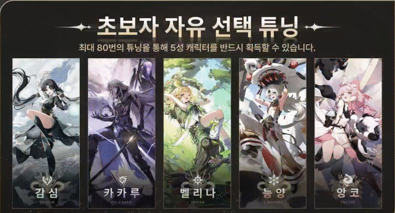 '명조'는 원신 구조를 거의 동일하게 차용하되, 과금 완화 시스템을 몇몇 추가하며 차별화를 꾀했다