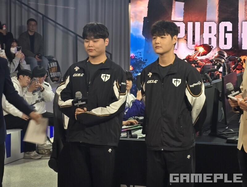 젠지의 Tosi, BeaN 선수