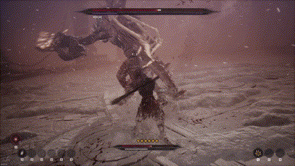 1페이즈와 마찬가지로 약 체력 60% 이후부터 등장하는 회오리 패턴