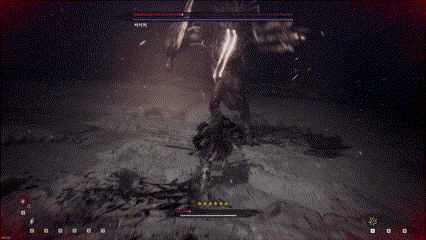 분노 이후 높이 뛰어올라 내려찍기