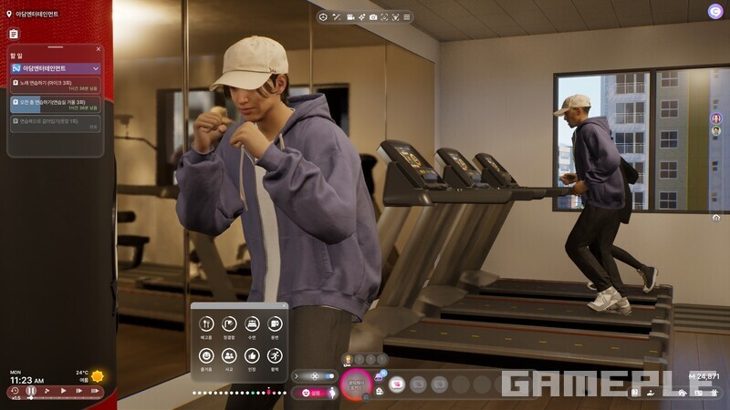 기획사 연습실은 열정의 장이자 만남의 장이다