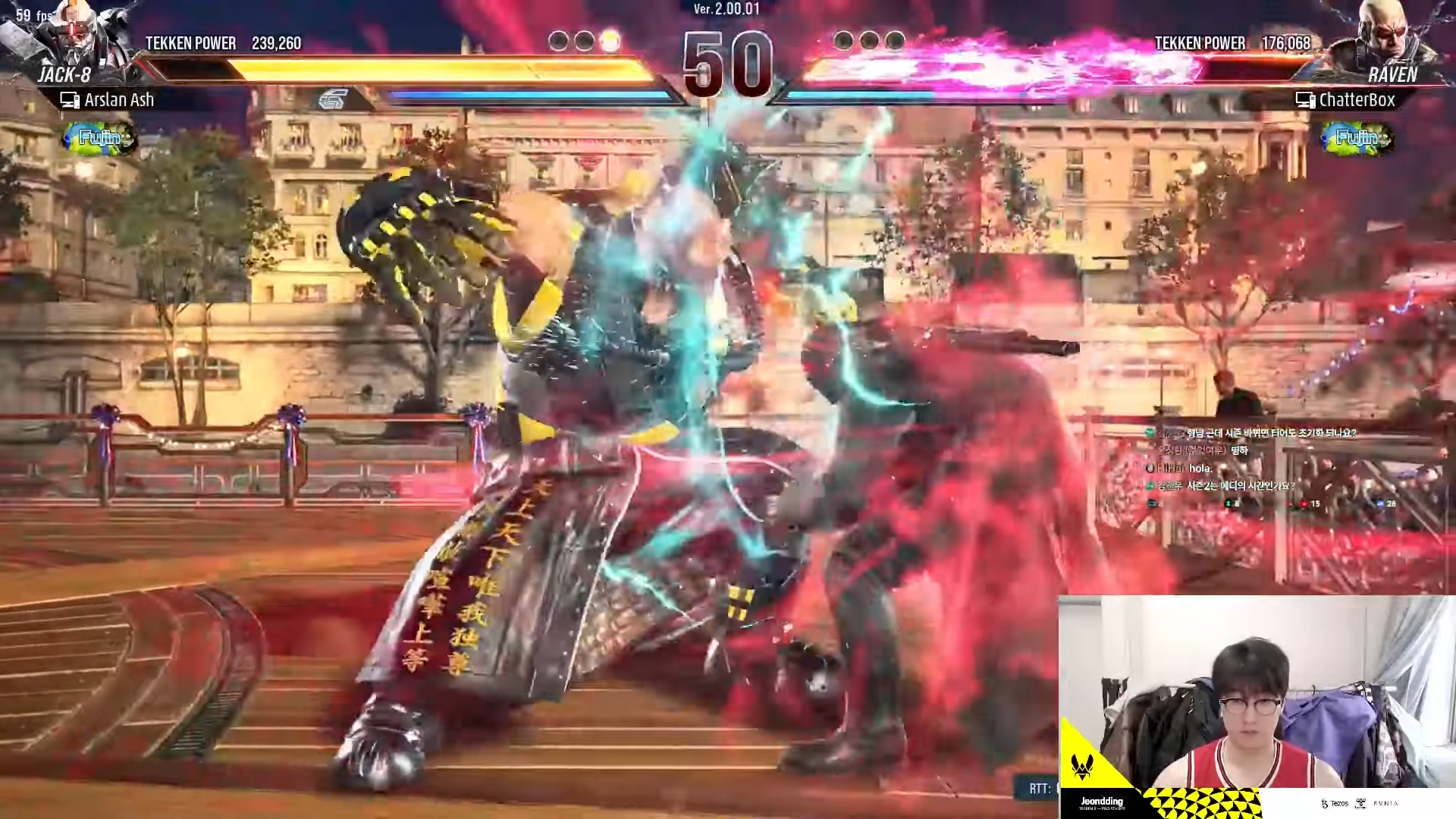 철권 프로게이머 전띵도 박수의 지나친 고성능에 동의했다 (출처=전띵 유튜브 채널 캡쳐)