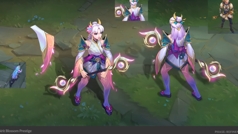 프레스티지 영혼의 꽃 럭스 스킨