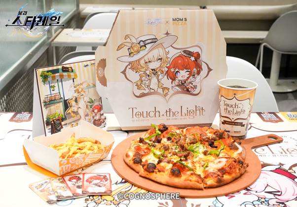  ‘붕괴: 스타레일’X맘스피자 콜라보 메뉴 ‘미미미트 세트’ (호요버스 코리아 제공)
