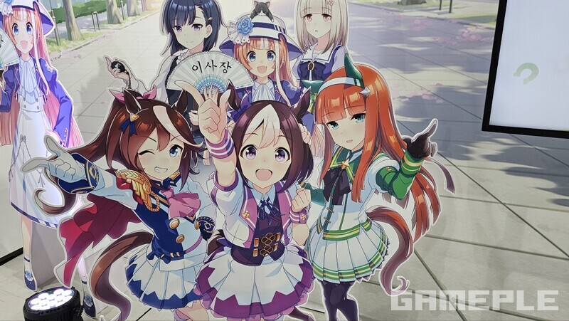 그동안 역대 시나리오를 모은 전시장