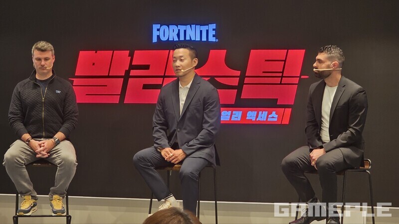 에릭 윌리엄슨, 박성철 대표, 마이클 모든(왼쪽부터) 