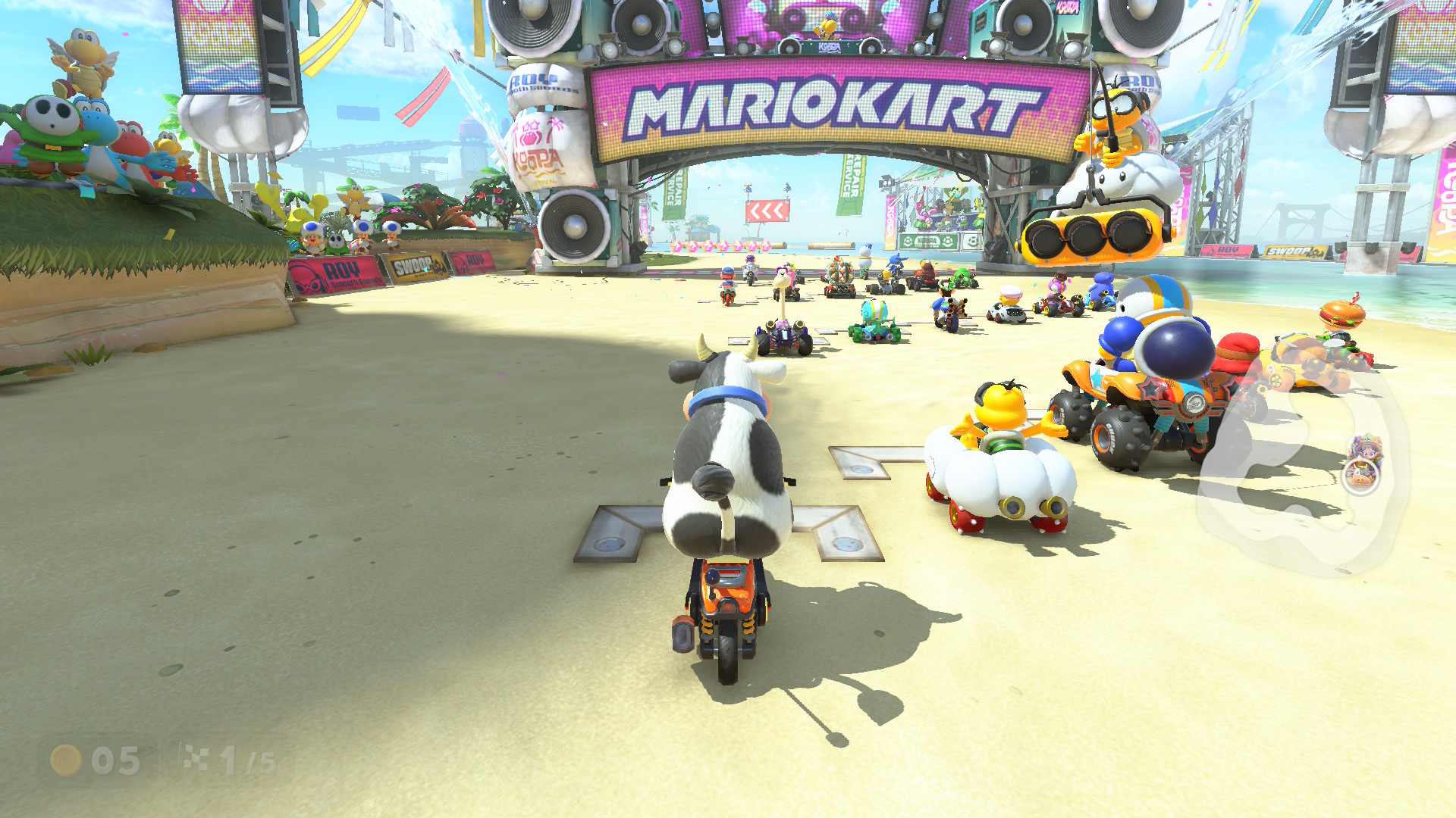 소는 좀 웃기긴했다.