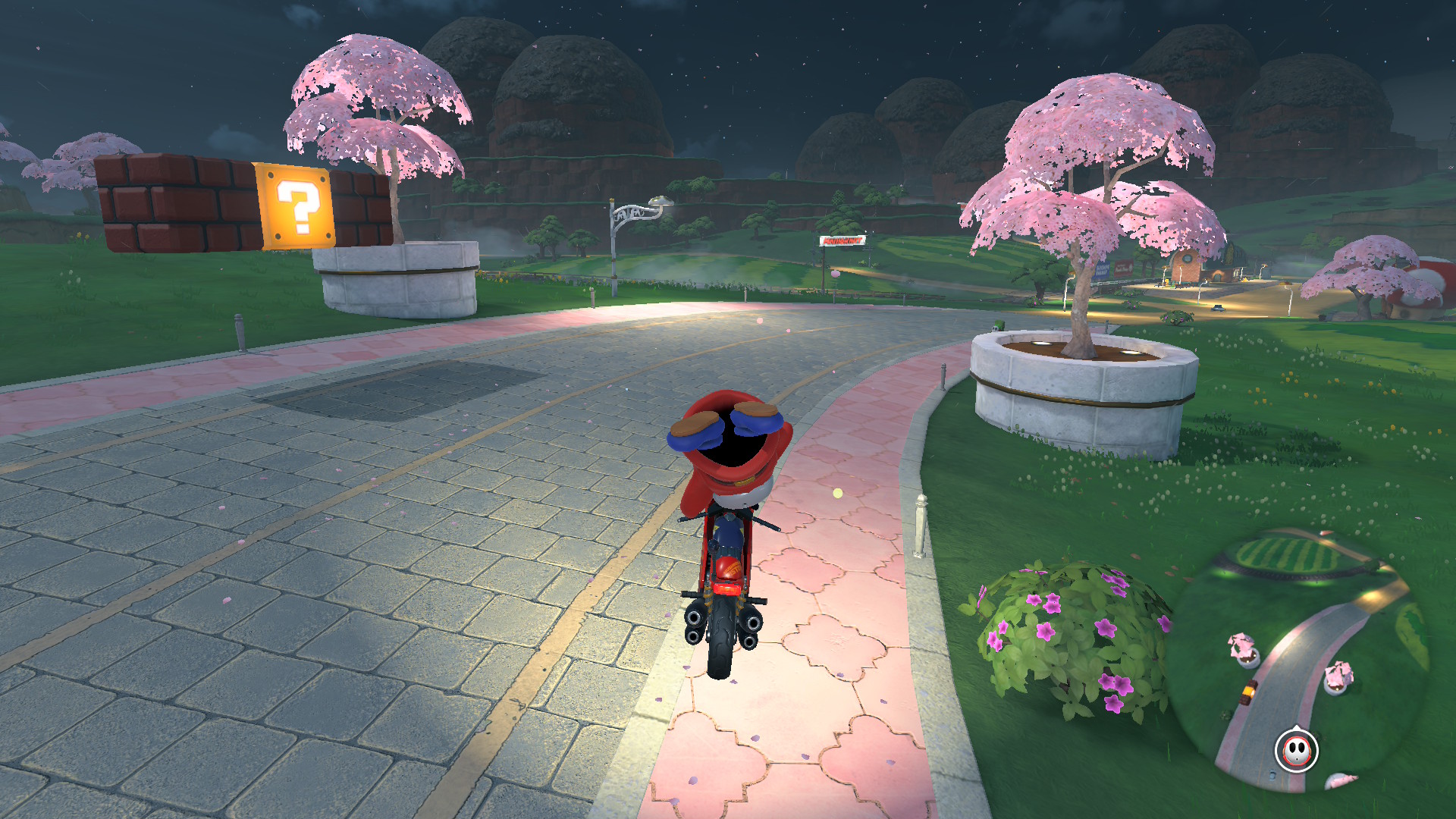 밤에는 라이트가 켜지는 것까지 구현돼 놀랐다.