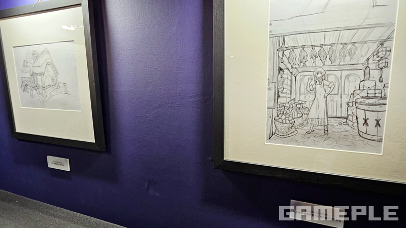 던컨의 집, 케이틴의 식료품점 원화들