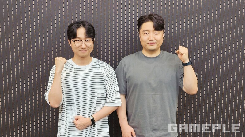 최동민 '마비노기' 신임 디렉터(왼쪽), 민경훈 총괄 디렉터(오른쪽)