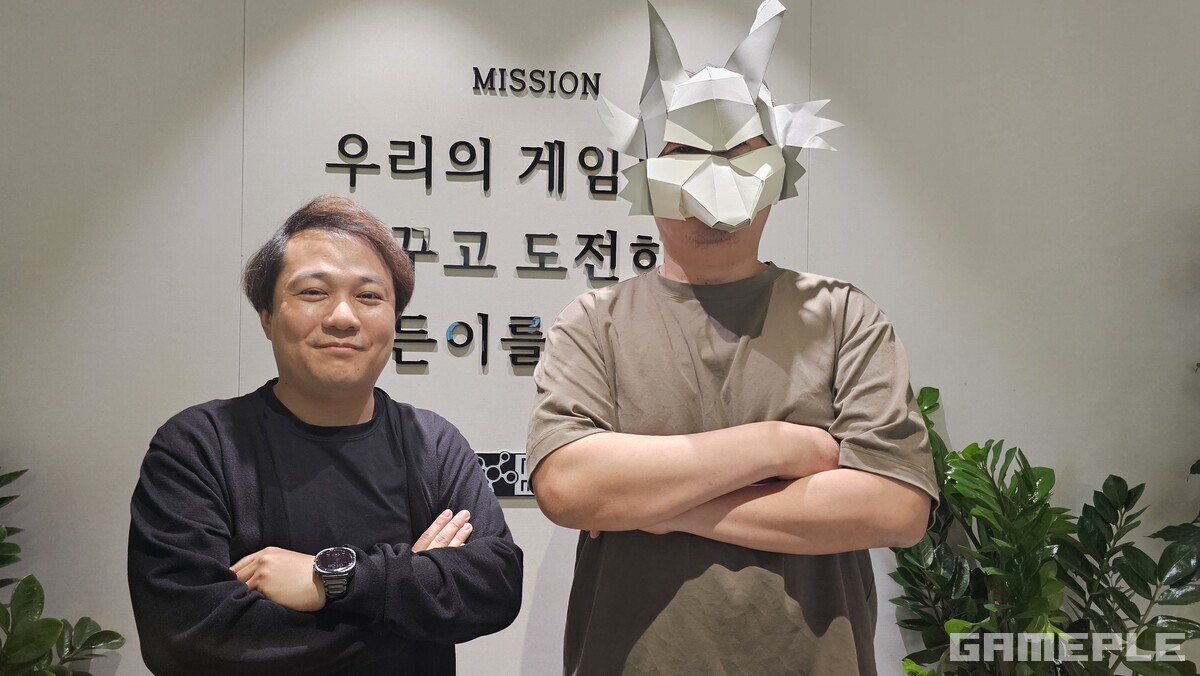 님블뉴런 임성민 사업본부장(왼쪽), 이리1 PD(오른쪽)