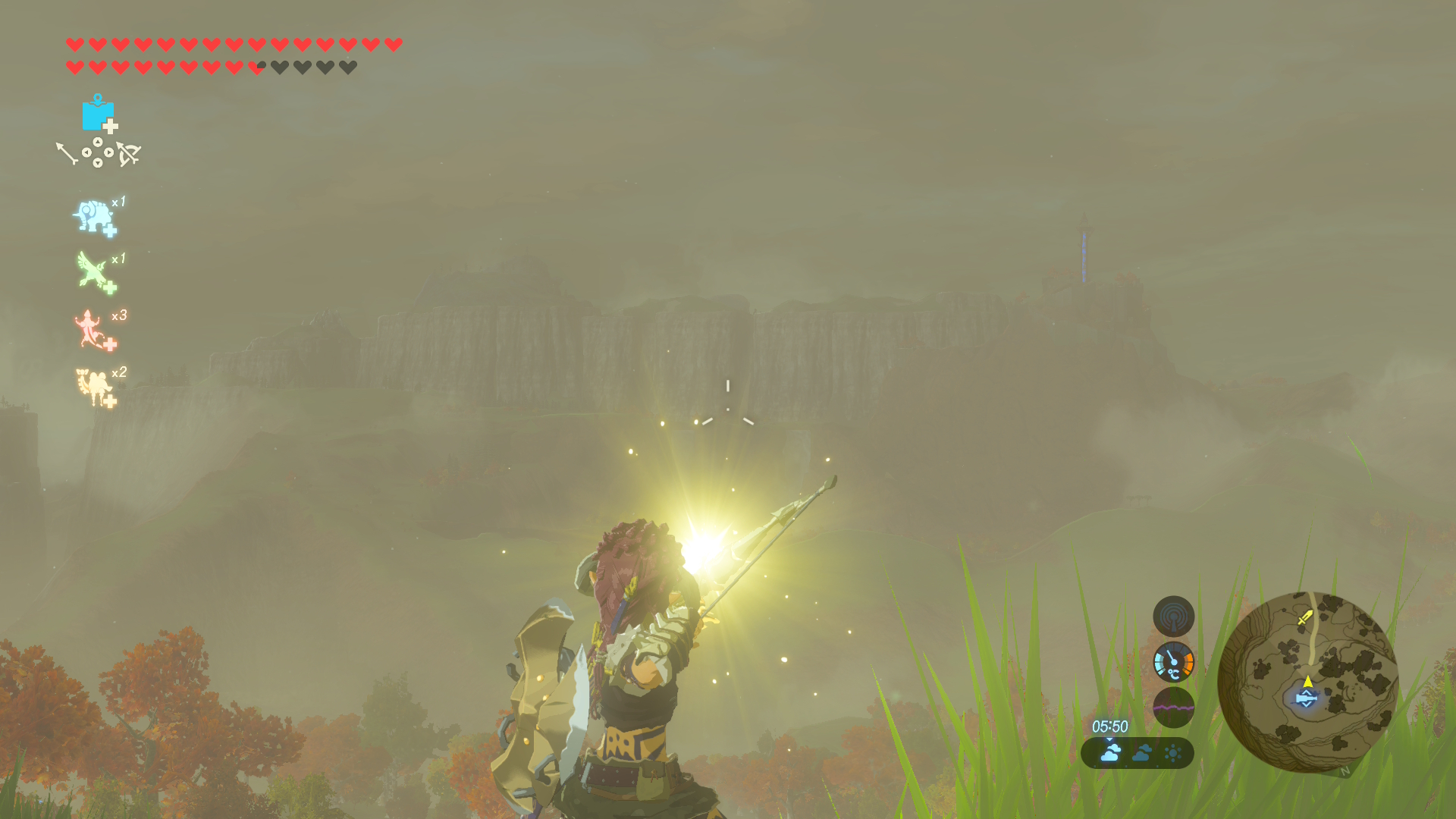 이 게임에 몇 없는 궤도 수정 없는 일직선 무기라서 굉장히 큰 도움이 된다.