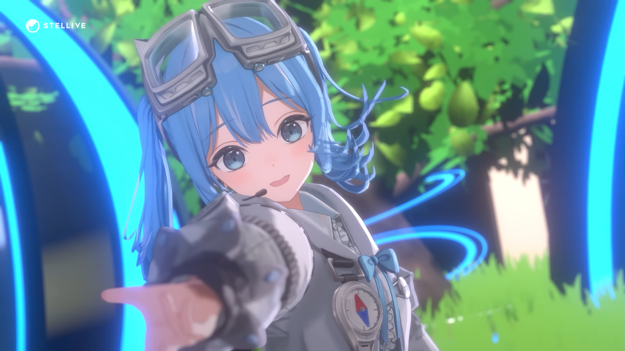 브레이브 그룹의 지원으로 만들어진 3D 콘텐츠 (출처=아라하시 타비 유튜브 채널) 