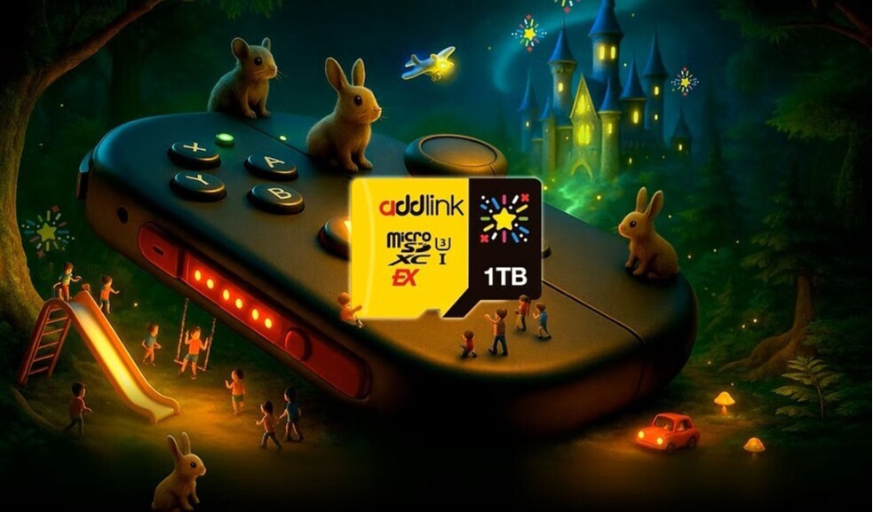 대만의 한 메모리 업체의 자사 제품 광고. 노골적으로 스위치2 유저를 노리고 있다. 