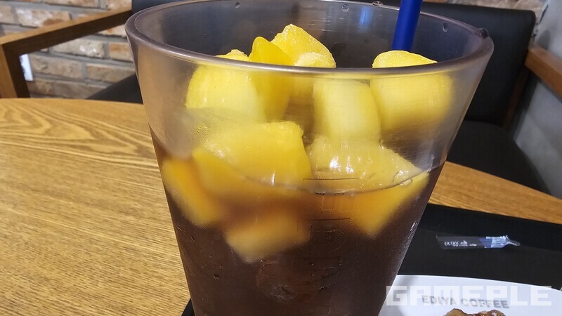 콜라보 전에도 종종 애용한 아망추, 추천 음료다