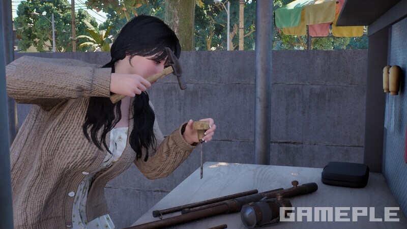 '쓸데없이 고퀄리티'라는 느낌이 들 정도로 섬세해서 놀라운 세공 모션